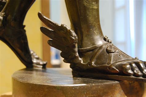 where did hermes get his winged sandals|hermes boots greek mythology.